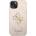 GUESS Гръб Guess PU 4G Metal Logo Case за iPhone 14 - Розов