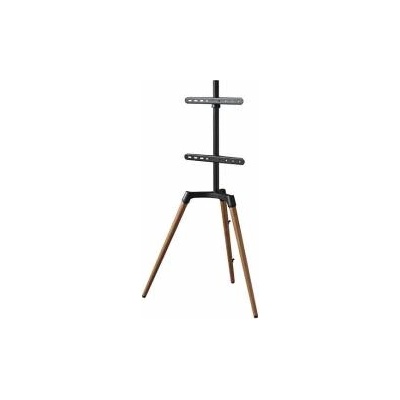 Hama Стойка за TV, до 165 cm (65 инча), въртяща се, регулируема на височина, Кафяв, HAMA-220873