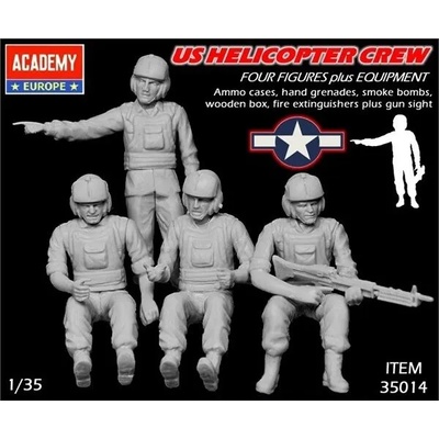 Academy Фигури екипаж на американски хеликоптер (35014)
