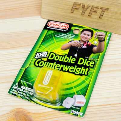 Protizávaží Double Dice Duncan Žlutá