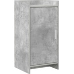 vidaXL Служебен шкаф Бетонно сиво 40 x 36 x 80 см Инженерна дървесина (8011054)