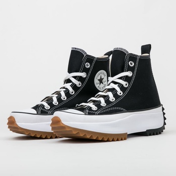 Coverse Run Star Hike Hi black / white / gum