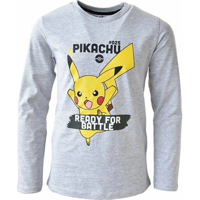 Pokémon 68240-271 tričko šedé