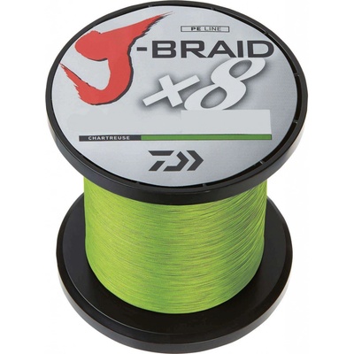 Daiwa Pletená šňůra J-BRAID X8 CHARTREUSE 300m 0,06mm 4kg