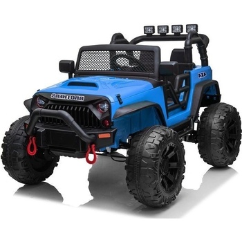 Mamido Elektrické autíčko jeep Brothers 200W lakované modrá