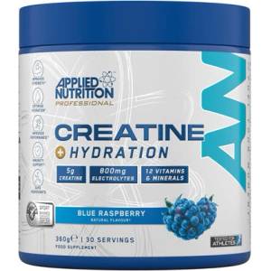 Applied Nutrition Creatine + Hydration - креатин с електролити - Синя малина / 360 г