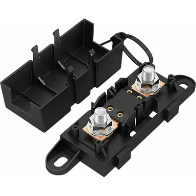 DaierTek ANL MEGA držák pojistky s pojistkou 250A – plochý typ | 12 / 24 V | auto / loď – Zbozi.Blesk.cz