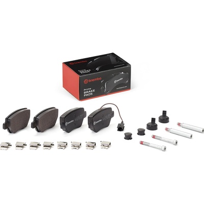 Sada brzdových platničiek, vždy 4 kusy v sade BREMBO P 48 004 (P48004)