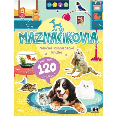 Náučná samolepková knižka A4 Maznáčikovia