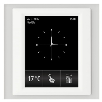 ELKO EP RF Touch-W Сензорно устройство за управление Стъкло Бял Тъмно сив (RFTW-AGL-BWH-CDG)