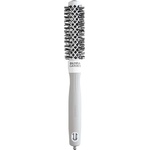 Olivia Garden Expert Blowout Shine Round Brush White & Grey 20 mm