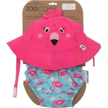 Zoocchini UV Set klobúčik a plavky Plameniak