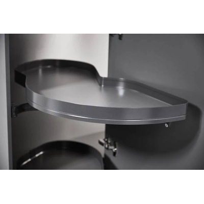 Kesseböhmer Rohová ladvinka LeMans s tlmením PURE ANTRACIT - Pravý / 450 mm