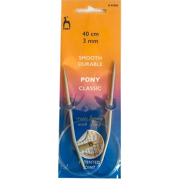Pony Circular Needles Кръгла игла 40 cm 3 mm (647605-PONY)