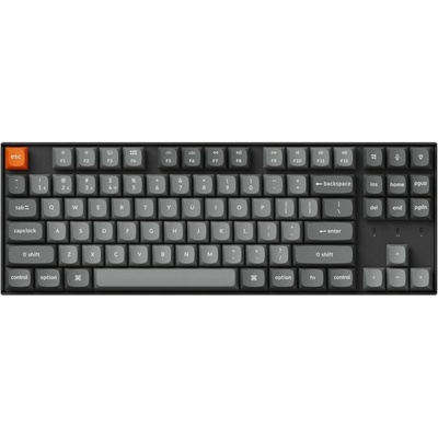 Keychron K8 Max 80% TKL Super Brown Switch RGB Hot-Swap Black K8M-H3