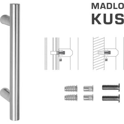 MPkovania FT - MADLO kód K00 Ø 25 mm SP ks Rozteč madla: 200 mm, Rozmer profilu madla: Ø 25 mm, Dĺžka: 300 mm