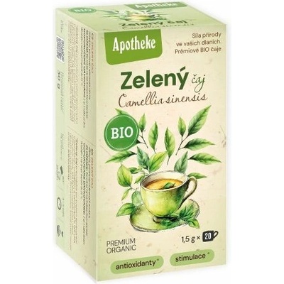 Apotheke Zelený čaj čínský BIO 20 sáčků