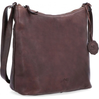 Noelia Bolger kabelka crossbody NB 2405 H hnědá