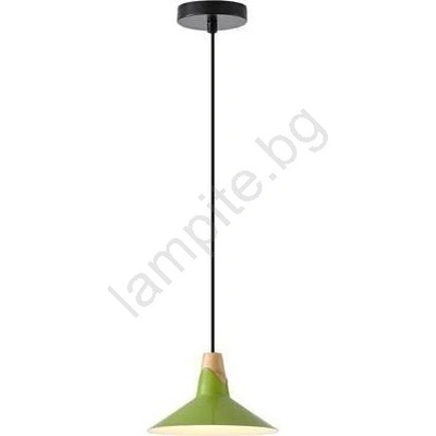 EUROLAMP Пендел 1xE27/15W/230V зелен (EU0382)