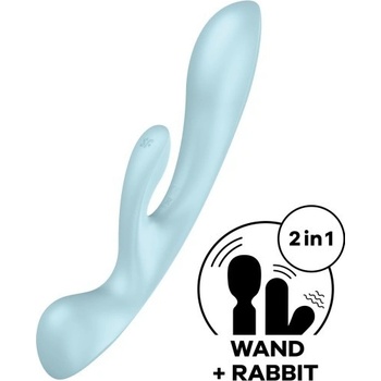 Satisfyer Triple Oh modrý