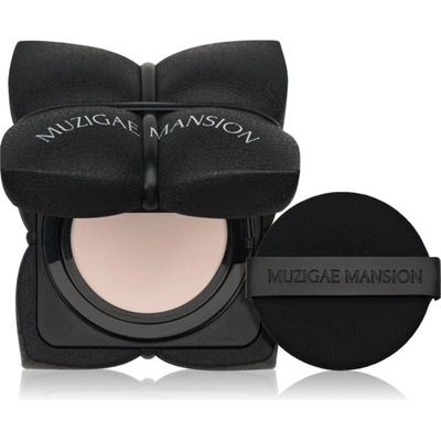 Muzigae mansion Sleek Matt Cushion дълготраен грим в гъбичка SPF 50+ за перфектен външен вид цвят N19 15 гр