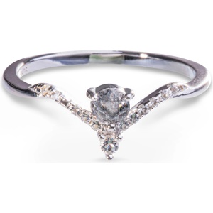 Silenti Jewelry Сребърен пръстен "Мълния" - 5 - 49мм (15.6мм диам. )