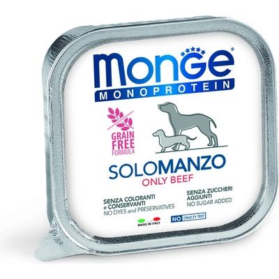 Monge Adult Dog Monoprotein paté hovädzie 150 g