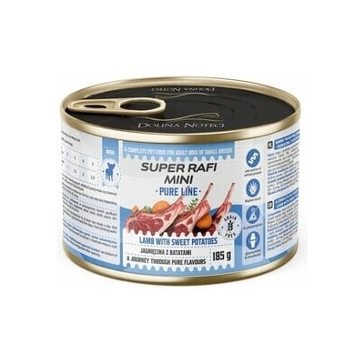 Super Rafi Mini Pure Line zmes 2 príchutí so sladkými zemiakmi 6 x 185 g