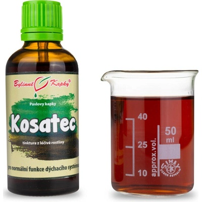 Bylinné kapky Kosatec bylinné kvapky tinktúra 50 ml