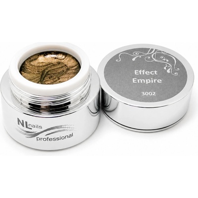 NL nails professional Uv Led efektový barevný gel effect empire 5ml
