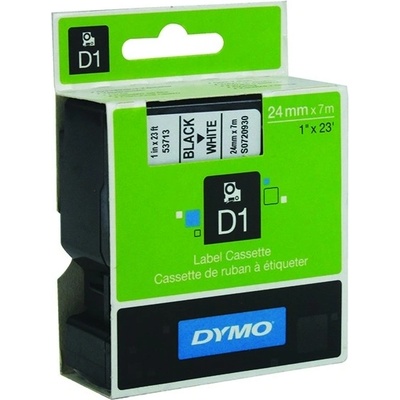 Páska Dymo 24mm 53713, D1 čierna na bielu