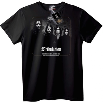 NOONEBRAND Тениска Tribulation Фестивал - S, Black