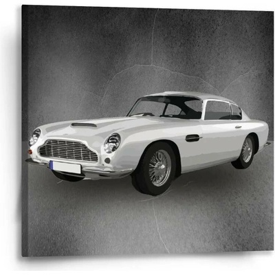 Sablio Obraz Aston Martin Tmavé pozadí - 50x50 cm