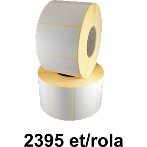 ZINTA Ролка полугланцови етикети zinta 60х60мм, 2395 ет. /ролка (60x60x2395-sgp)