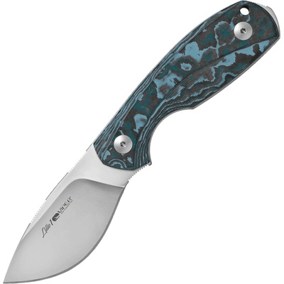 Viper LILLE1 Drop Point Satin Elmax, Arctic Storm Carbon Fiber, Kydex VT4022FCA