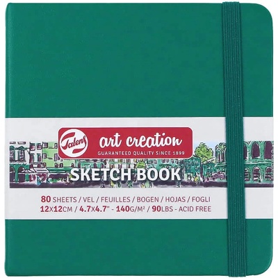 Art Creation Skicák zelený 140 g/m2 80 stran 12 x 12 cm – Hledejceny.cz