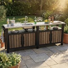 Keter UNITY Chef 415 l Walnut 263920
