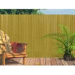 Nortene Пластмасова ограда Nortene Plasticane Oval 2x3 м - двулицева бамбук визия, 85% покривност