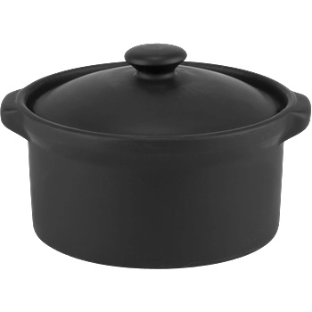 HORECANO HORECANO-Керамично гювече 550ml Ø14xh9.8cm ЧЕРНО (HC-08266) (Q 602) (0108266)