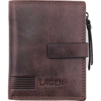 Pánská kožená peněženka Lagen Dilip hnědá