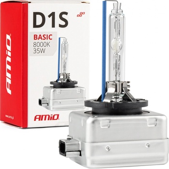 Xenonová žárovka výbojka xenon D1S 35W 8000K AMiO BASIC