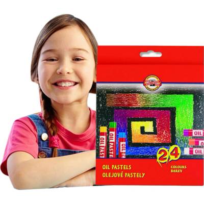 Koh-i-noor pastely olejové 24 ks