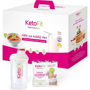 KetoFit proteinový koktejl 1250 g
