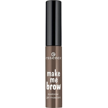 Essence Make Me Brow Eyebrow Gel gelová riasenka na obočí 02 Browny Brows 3,8 ml