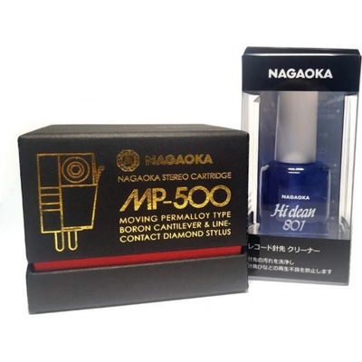 Nagaoka MP 500 + Nagaoka AM 801 Stylus Cleaner