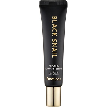 Farm Stay Околоочен ролер-серум Black Snail Premium, 25 ml