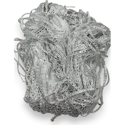 Li Yarns Šnúrkové biele záclony Farba: Bílá, rozmer: 100x200cm Biela