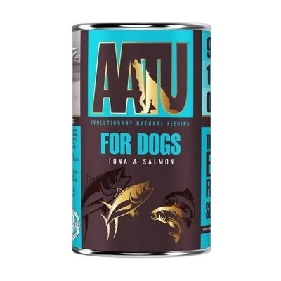 AATU Dog Tuna n Salmon 6 x 400 g