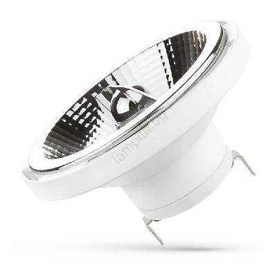 Led Крушка ar111 g53/11w/12v 3000k 20° бяла (wj0446)