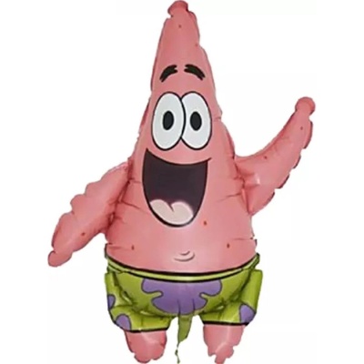 Grabo Fóliový balónek SpongeBob Patrick 87 x 98 cm